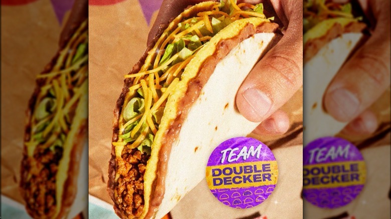 The Taco Bell Fanatics Hack For Ordering The Discontinued Double Decker 1412