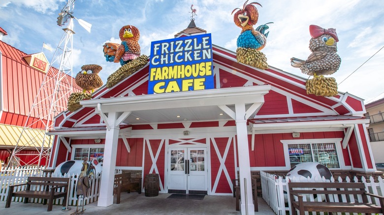The Frizzle Chicken Farmhouse Café exterior