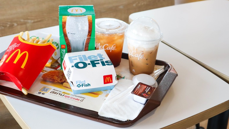 McDonald's meal in Thailand