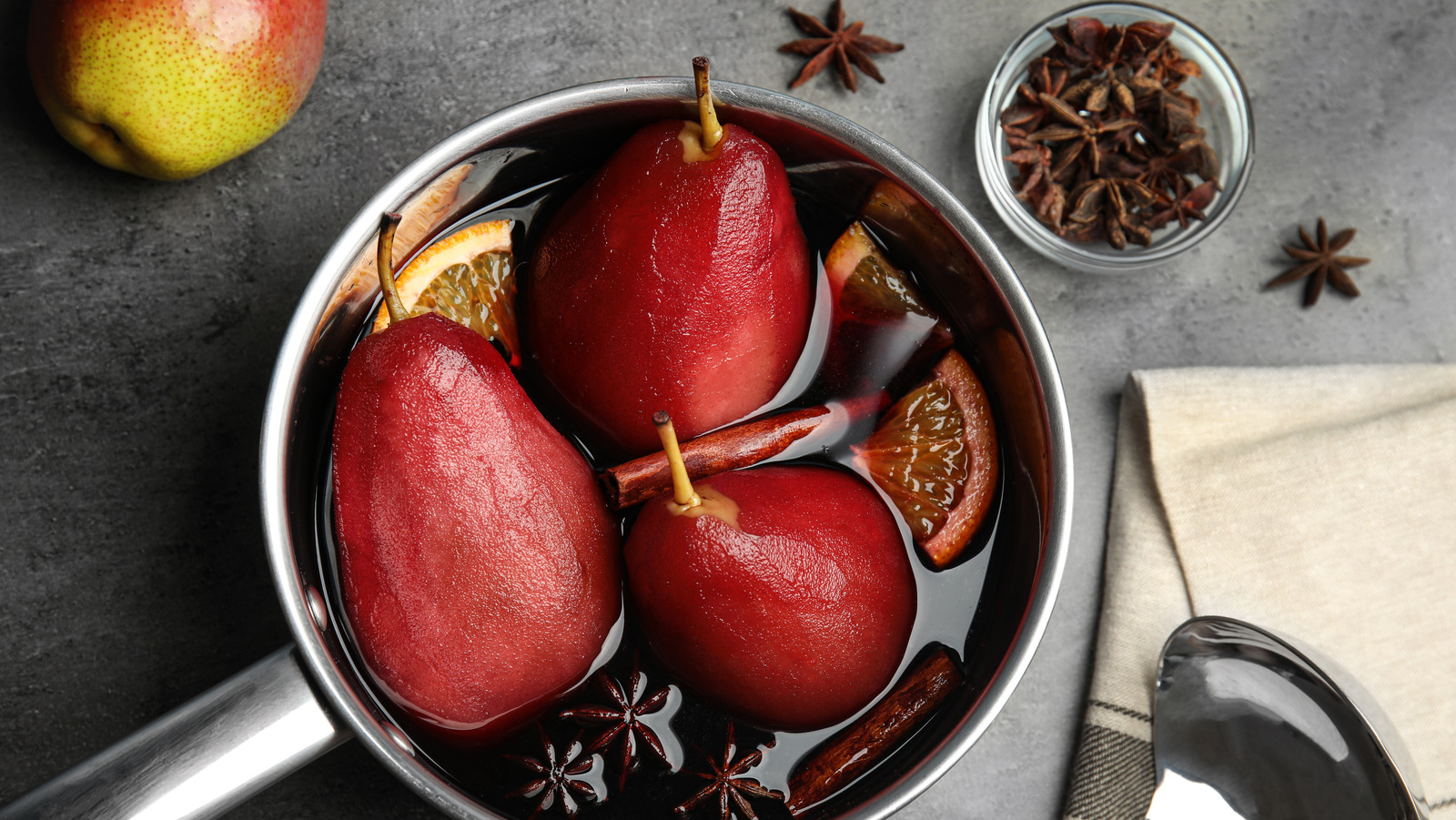 The Tip To Live By For The Most Flavorful Poached Fruit