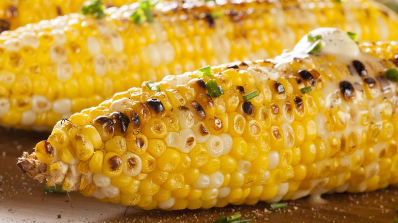 grilled corn