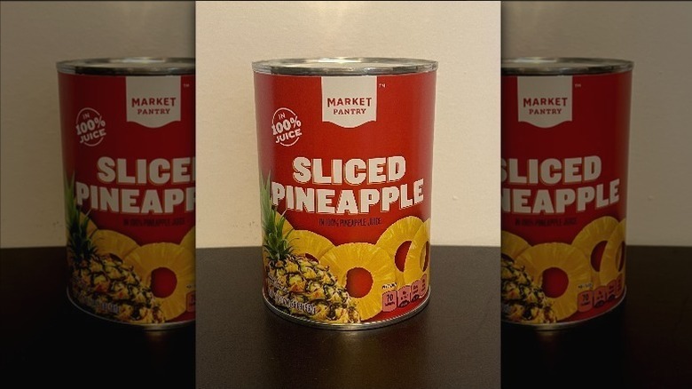 Market Pantry canned sliced pineapple