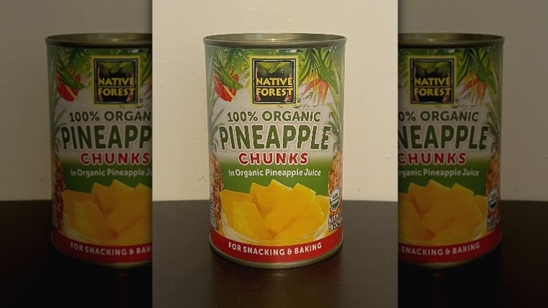 Native Forest canned pineapple chunks