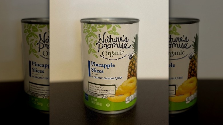 Nature's Promise canned pineapple slices