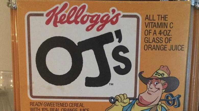 O.J.'s cereal