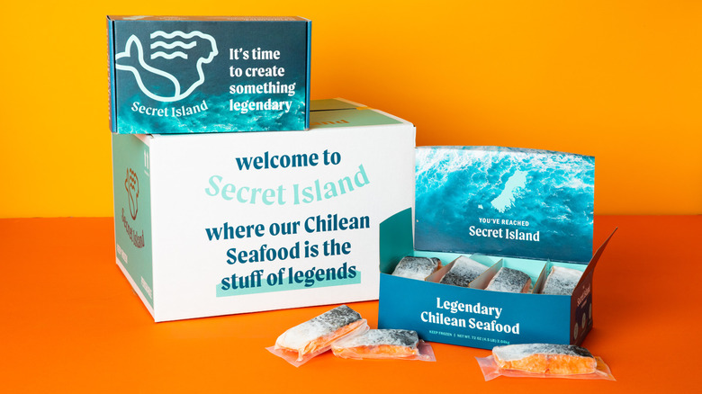 Secret Island seafood products