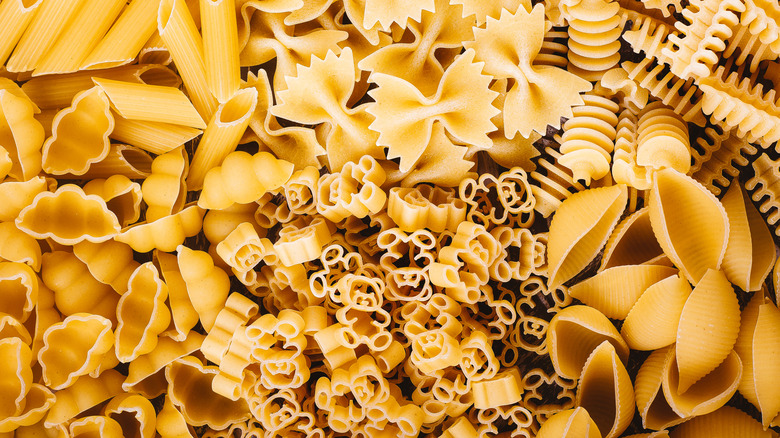 dried pasta varieties