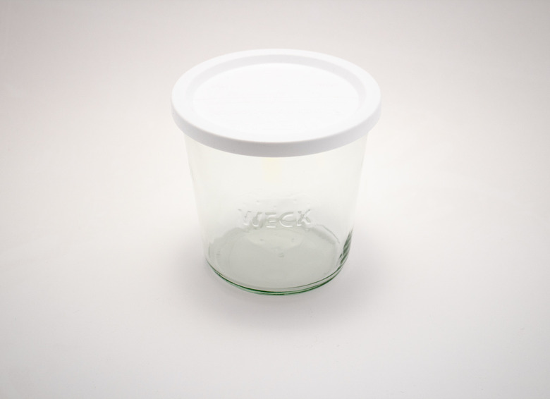 13. Weck Tulip Jar with Keep-Fresh Cover