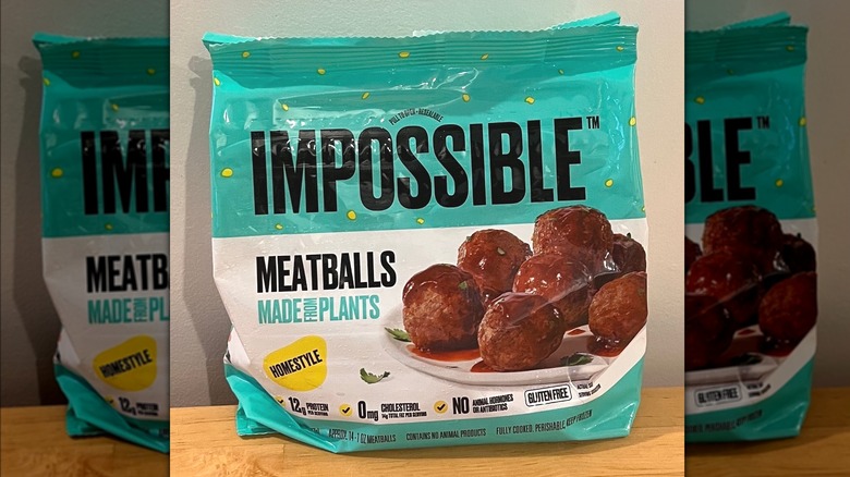 Impossible Foods meatballs