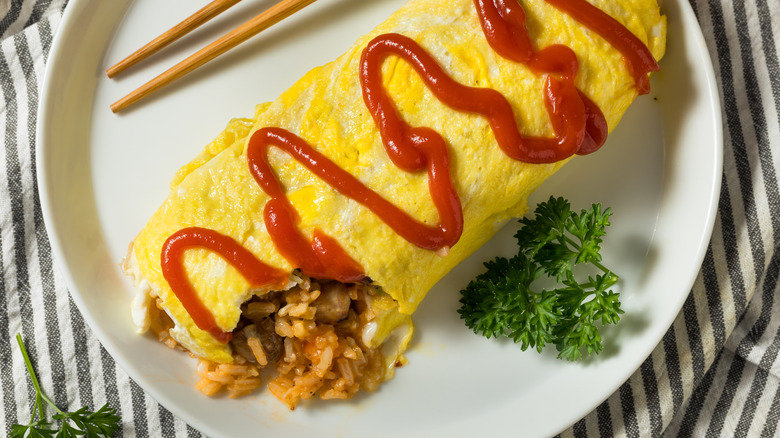 Japanese omurice