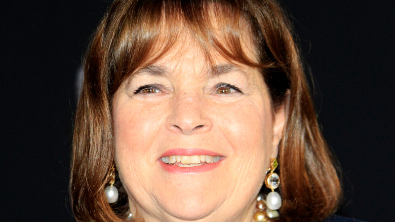 Close-up of Ina Garten's face