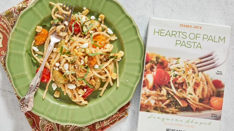 Trader Joe's palm heart pasta