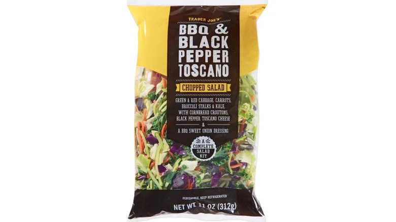 Bag of Trader Joe's salad