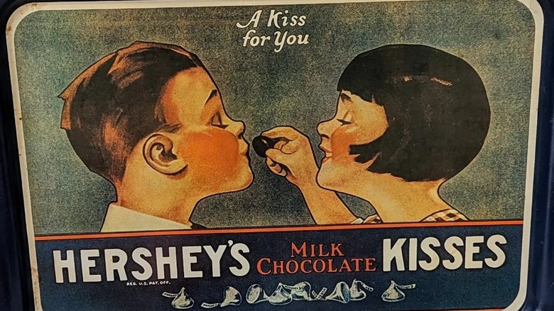 Vintage Hershey's Kisses ad