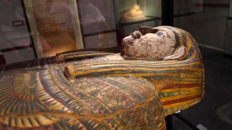 Ancient Egyptian sarcophagus