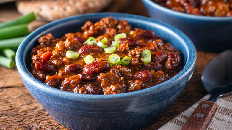 Beef chili con carne