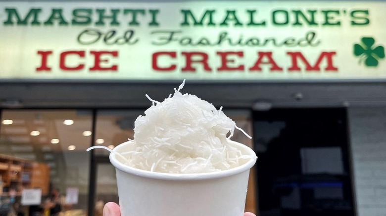 Mashti Malone's ice cream shop