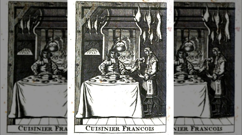 illustration from Le Vrai Cuisinier Francais