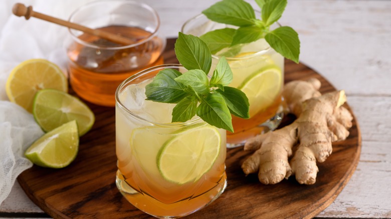 honey ginger mojito