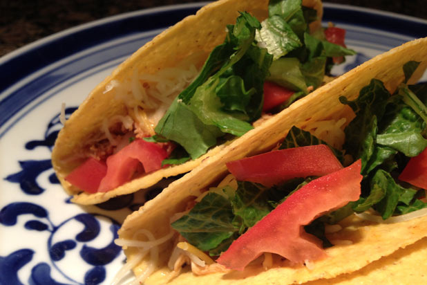 8. Crock-Pot Chicken Tacos