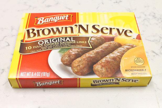 2) Banquet Brown 'n Serve