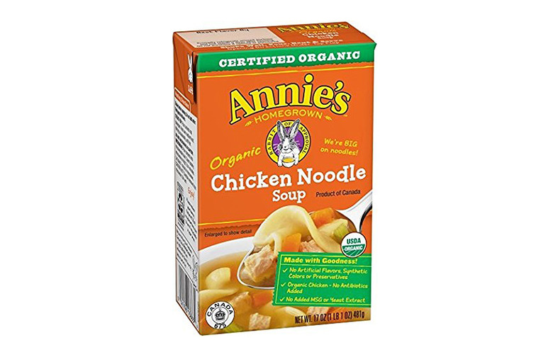 #8 Annie's Organic Chicken Noodle Soup