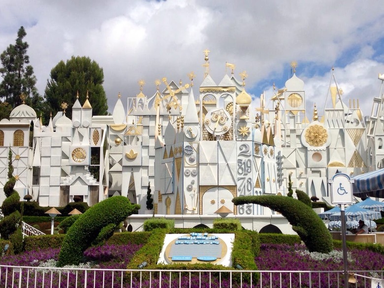 "it's a small world," Disneyland