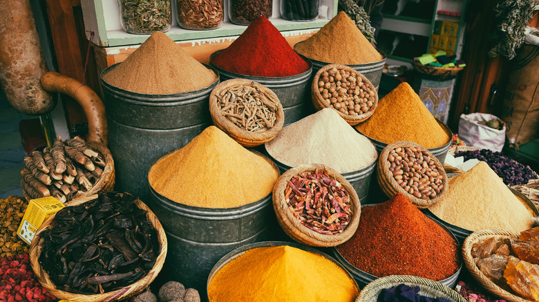 Spices in the souk