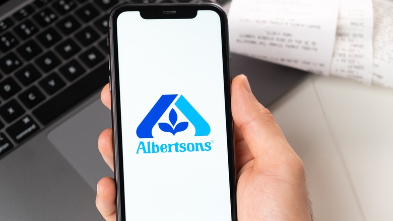 Albertsons app on phone