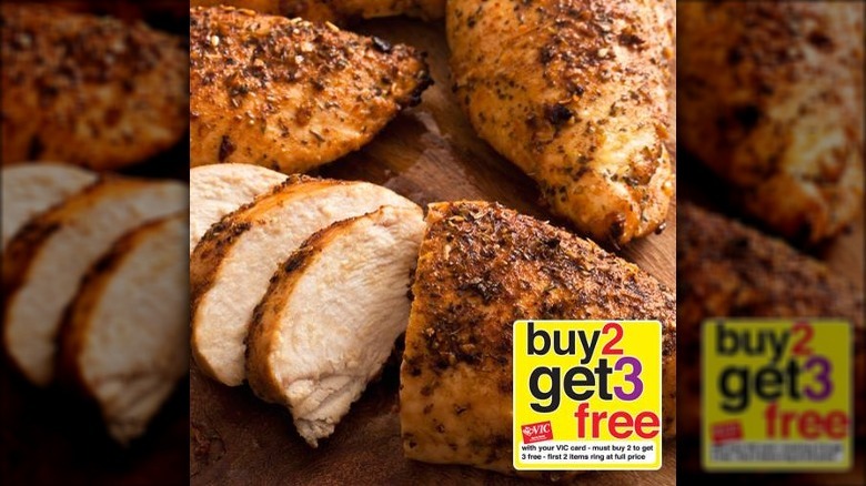 Buy 2, get 3 free chicken