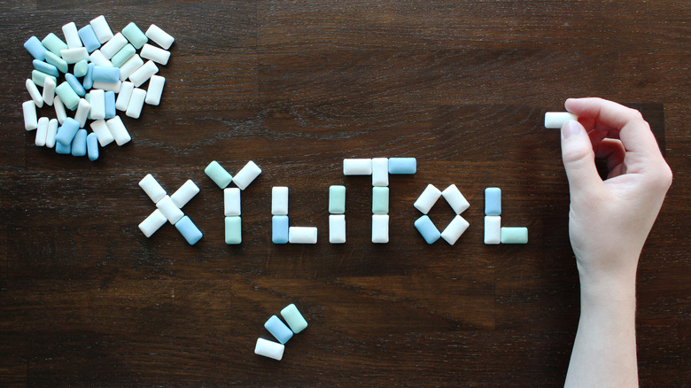 xylitol gum spelling word xylitol