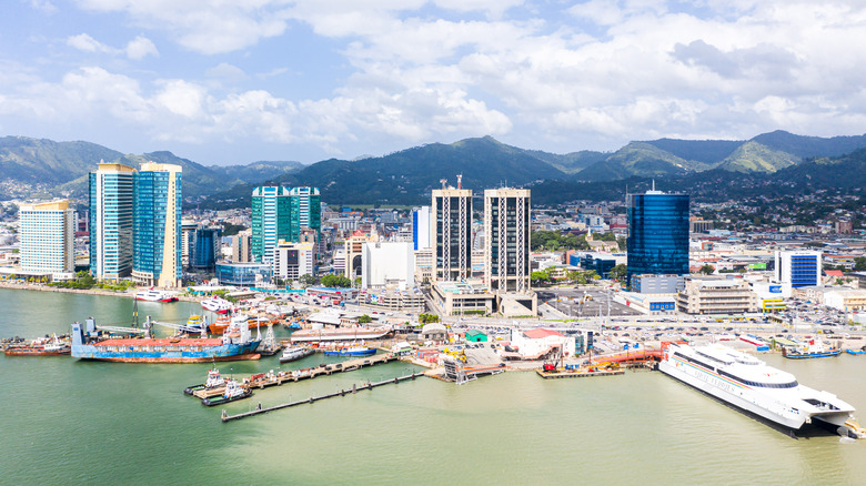 Port of Spain in Trinidad