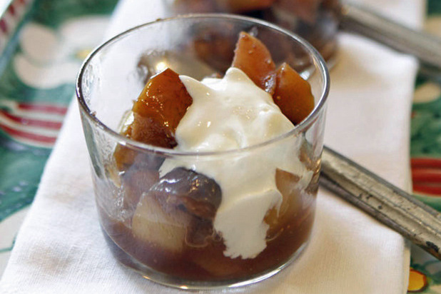 8. Roasted Apple Compote with Figs