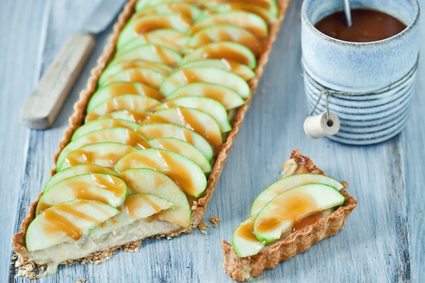 28. Butterscotch and Caramel Apple Tarts