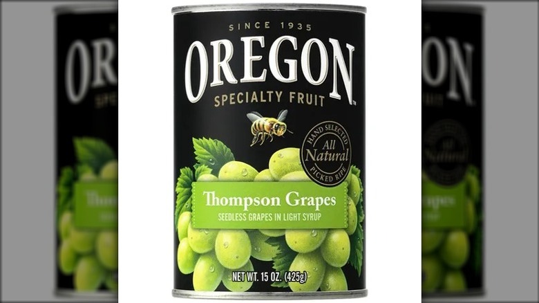 Oregon Fruit Products canned grapes