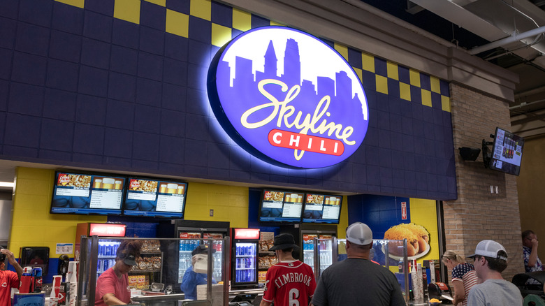 Skyline Chili in a food court