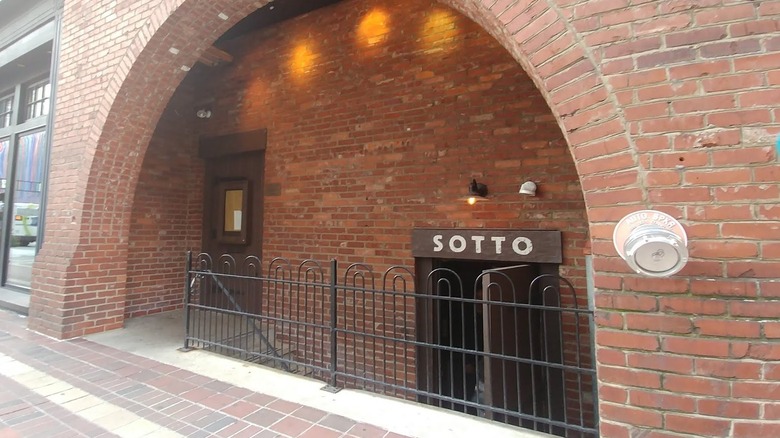 The exterior of Sotto in Cincinnati, Ohio