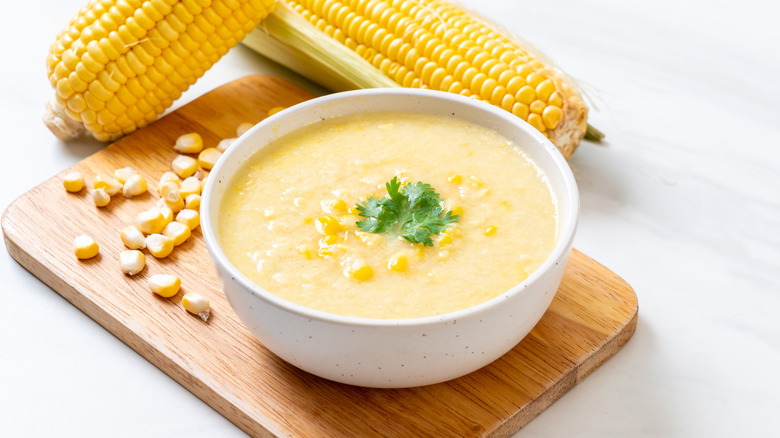 Bowl of Corn Chowder