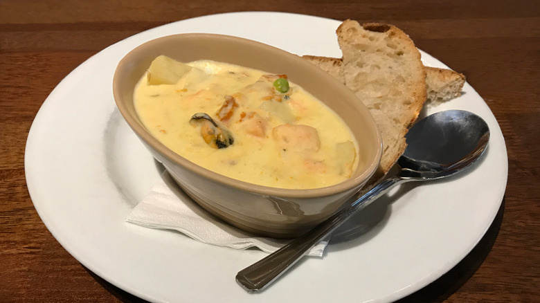 Bowl of Finnan Haddie Chowder