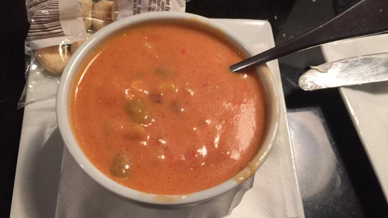 Bowl of Long Island Clam Chowder