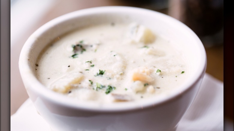 Bowl of Clam Chowder