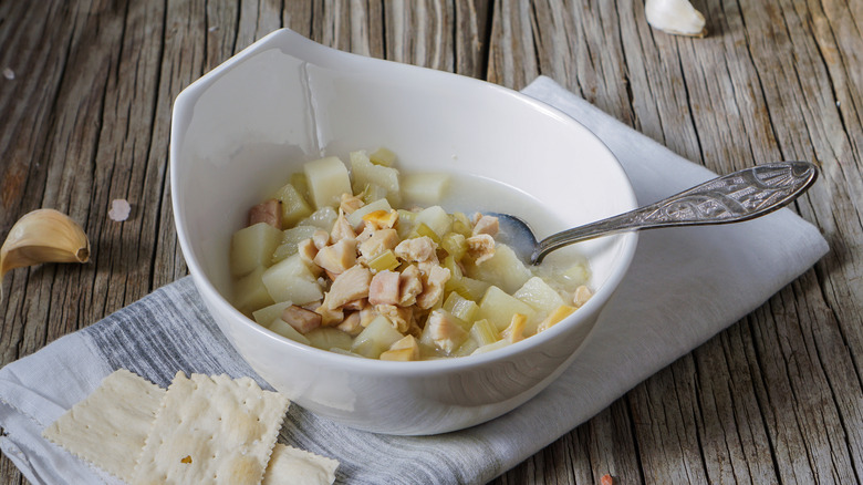 Rhode Island Clam Chowder