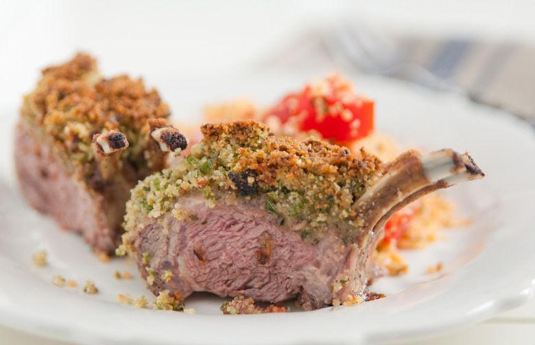 Easter Sunday: Pistachio-Crusted Rack of Lamb