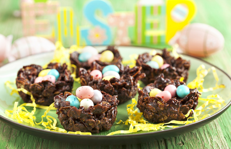 Easter Saturday: Chocolate Cornflake Easter Nests