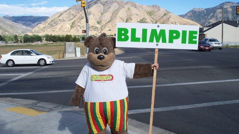 blimpie bear mascot