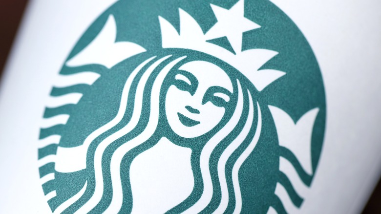 the starbucks siren logo