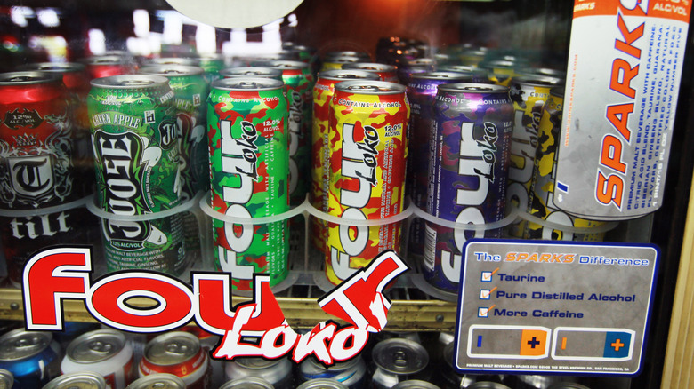 Four Loko in a store