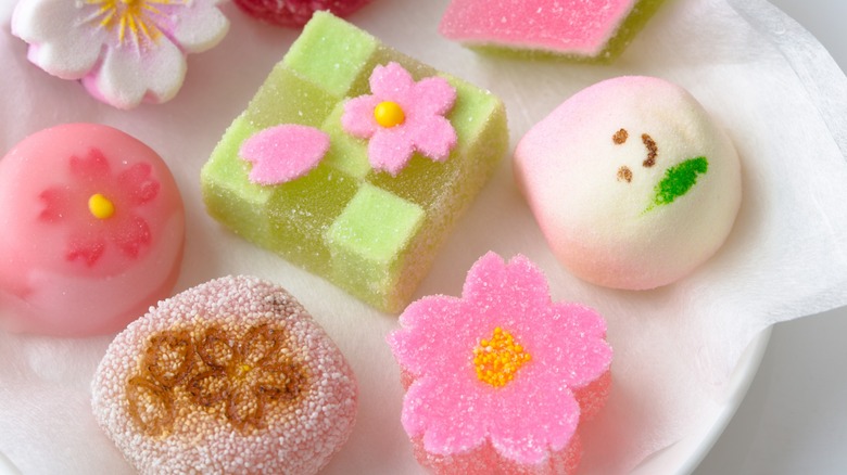 Spring wagashi