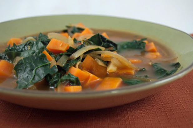 Recipe: African Kale and Yam Soup