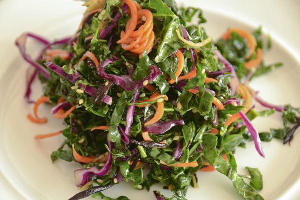 Recipe: Kale Hijiki Salad